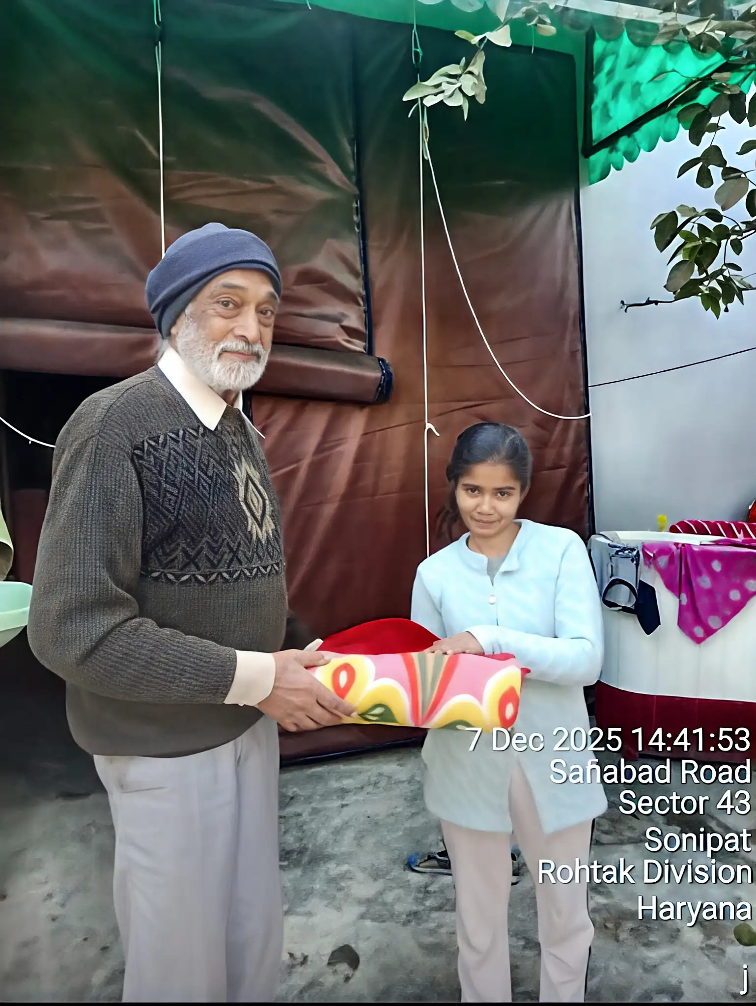 Blanket Distribution — 3
